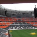 Shakthar Donestk stadium fitted with 272 L-ACOUSTICS enclosures