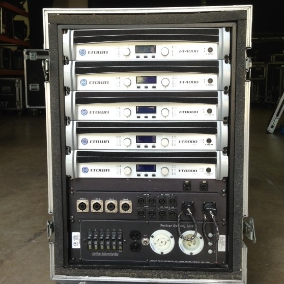 Used Custom Amp Rack by Crown Item 33994
