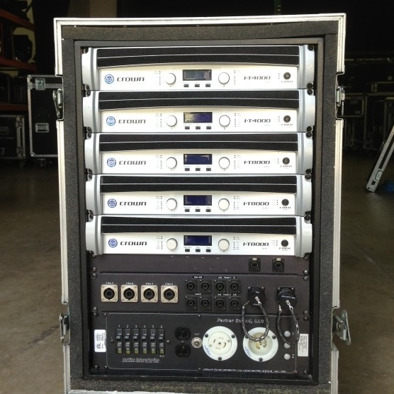 Used Custom Amp Rack by Crown Item 33995