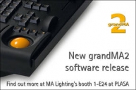 MA Lighting Releases grandMA2 Software Update