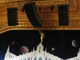L-ACOUSTICS Overcomes Downfill with The Book of Mormon