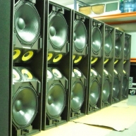 speakers used at concerts