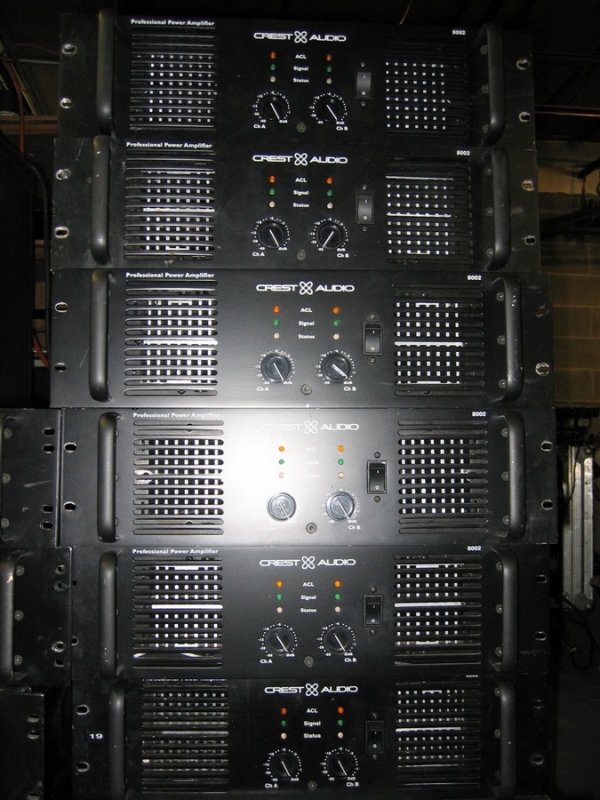 crest audio line array