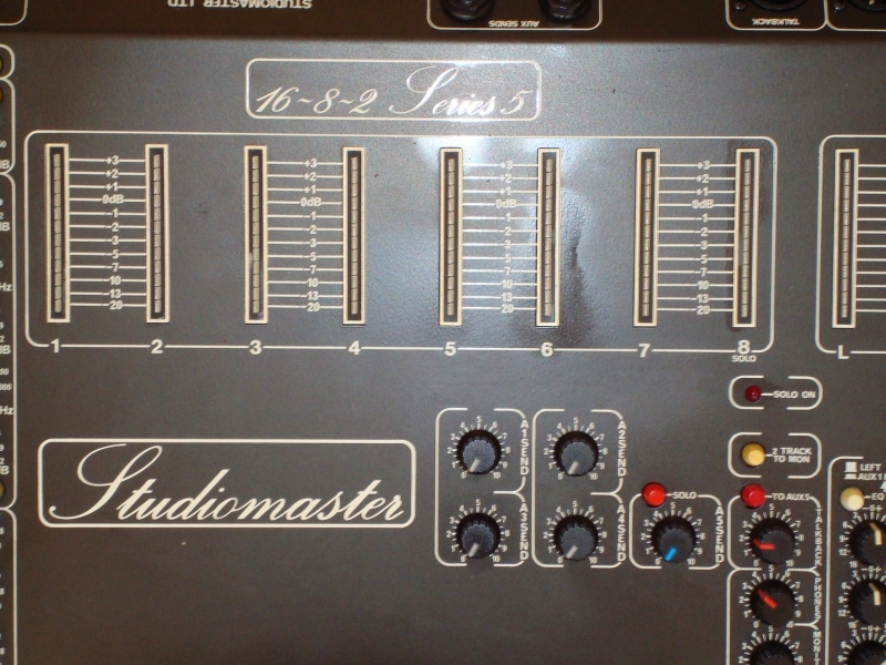 Used 1682 by Studiomaster Item 21528