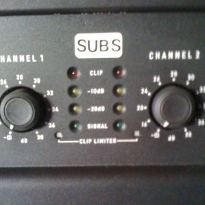 Used Bass Tech 7 subs from ServoDrive