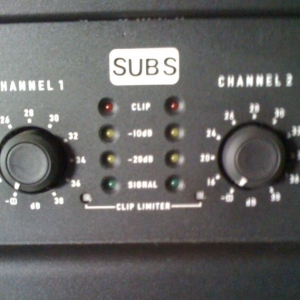 Used Bass Tech 7 subs from ServoDrive