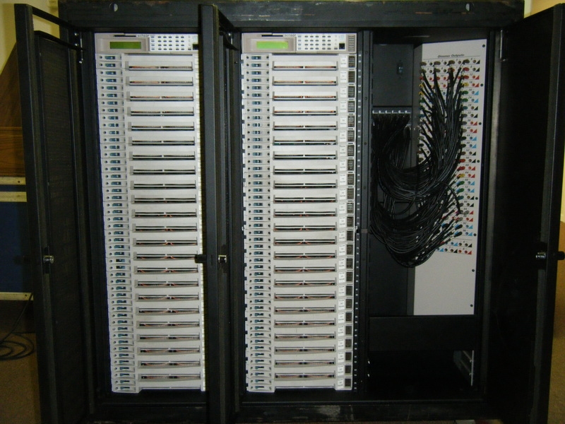 Etc Network Rack Used ETC Sensor 96k Touring Rack by Electronic Theatre Controls ETC ...