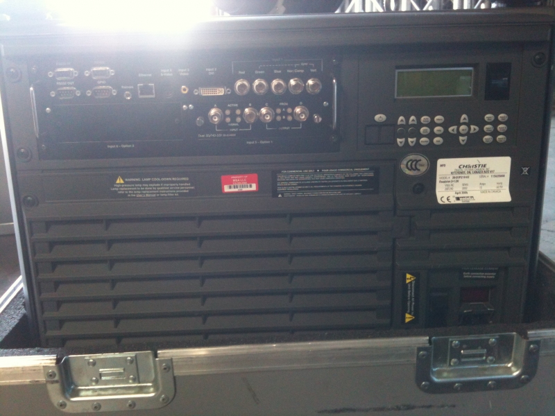 Used S+12K DLP by Christie Digital Item 27309