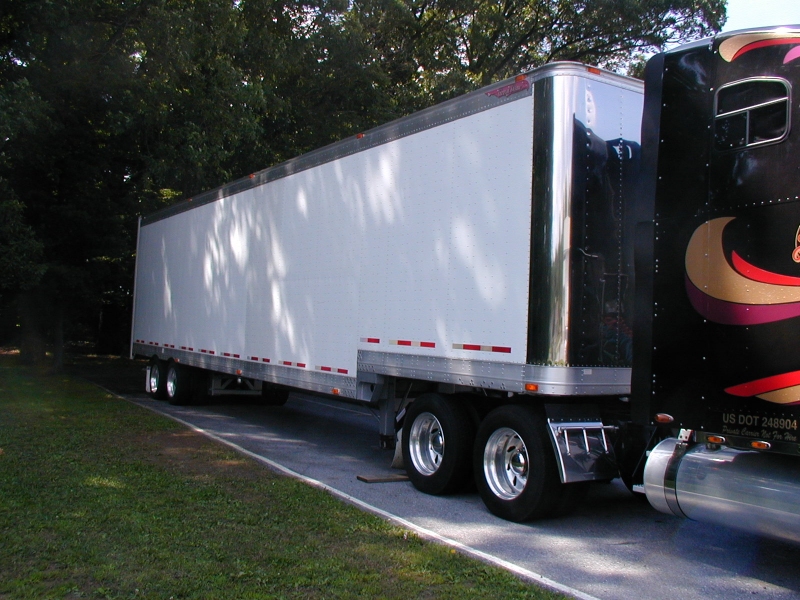 Used Electronics Drop Frame Van Trailers by Great Dane Item 27683