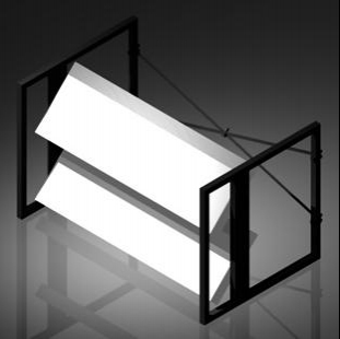 used led louver tower by vivid lighting solutions item 27854