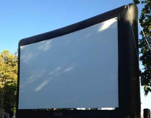 Used 40 Foot Open Air Elite Screen from Open Air