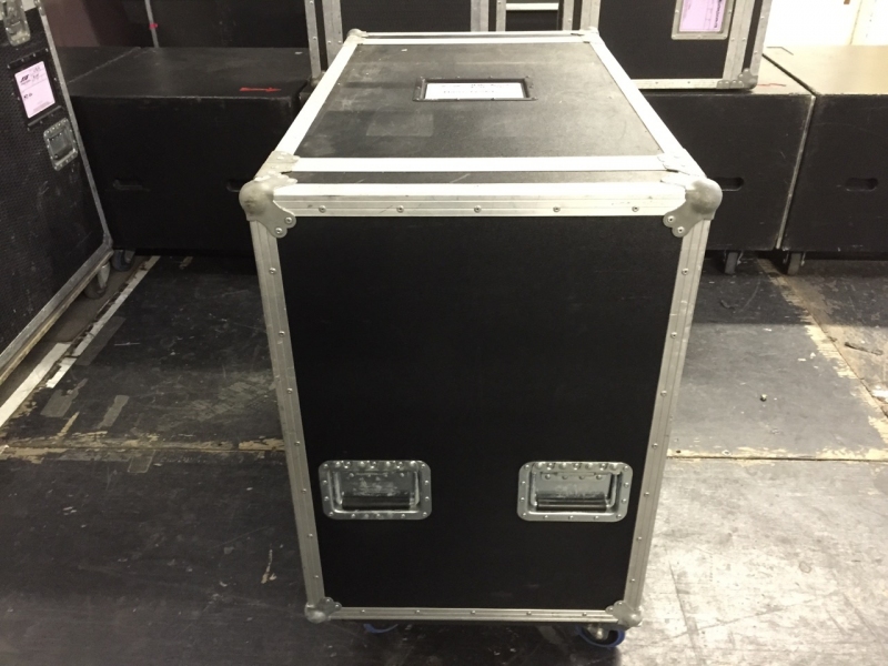 Used Split rack with UPS by Radial, 3d cases, SSE - Item# 41035