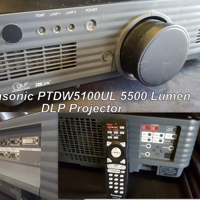 Used PT-DW5100UL from Panasonic