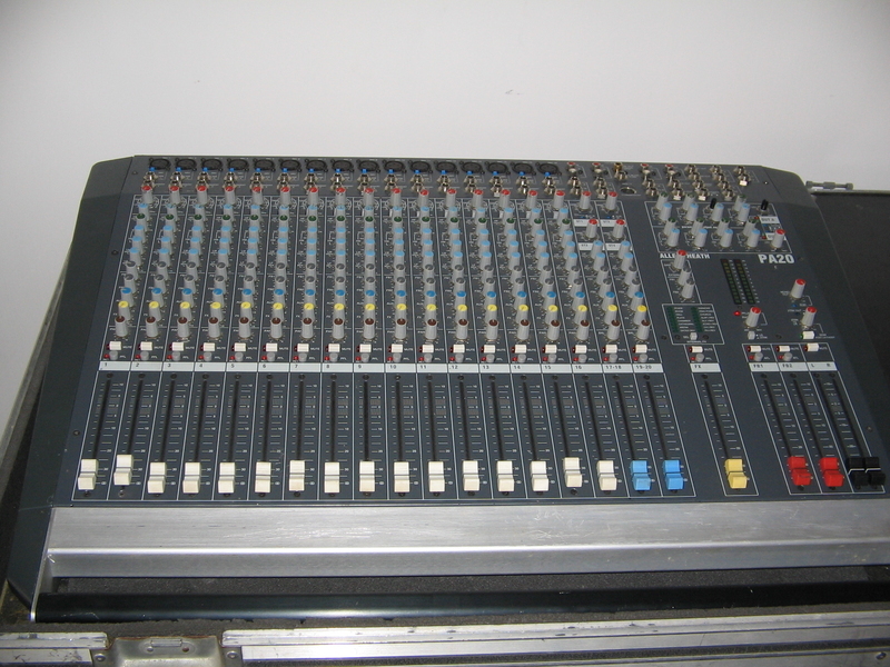 Used PA20 by Allen and Heath - Item# 46649